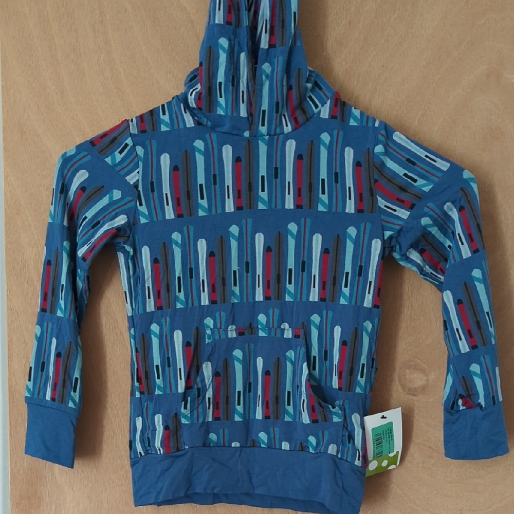Kickee Pants Twilight Skis Pullover